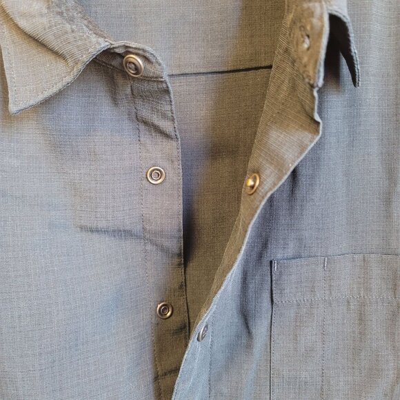 5.11 Tactical Series M Snap Front Utility SS Black Shirt, XLarge Gorpcore Concea - Picture 7 of 12